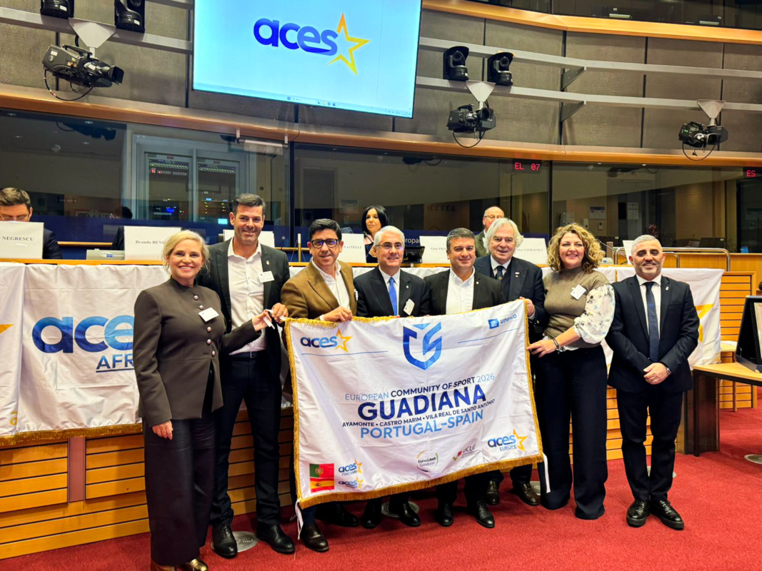 Eurocidade do Guadiana premiada como Comunidade do Desporto 2026