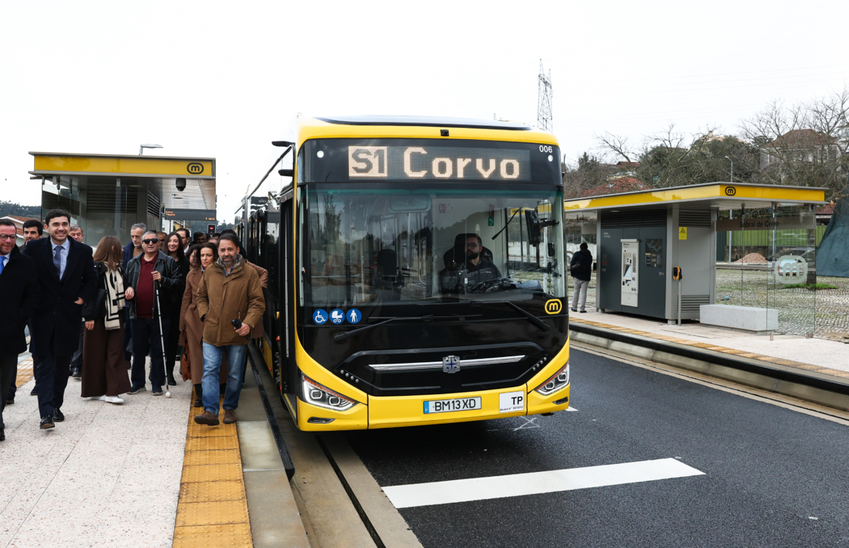 Inauguração do metro mondego