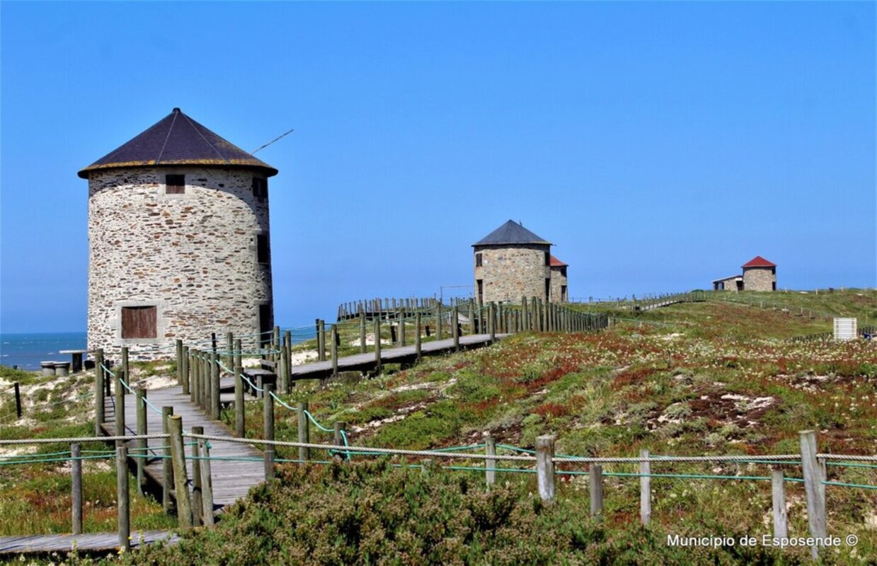 Passadiços em Esposende, junto aos moinhos da Apúlia