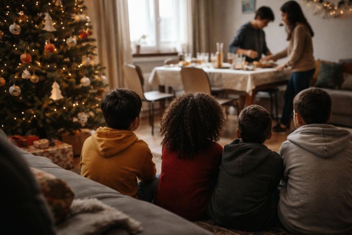 natal nas casas de acolhimento