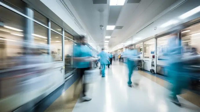 hospital e profissionais de saúde