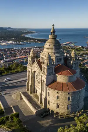 Vista aérea de Viana do Castelo