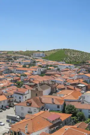Vista aérea do concelho de Freixo de Espada à Cinta