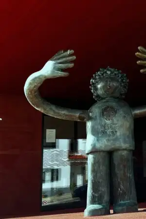 Entrada do Museu de Vila do Bispo, no Algarve