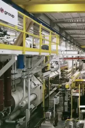 Interior da fábrica