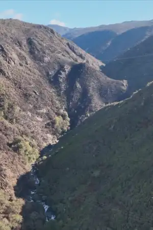 Paisagem de montanha no Parque Nacional da Peneda Gerês