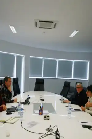 Reunião entre conselho de administração da Unidade Local de Saúde (ULS) de Castelo Branco e o presidente da Câmara Municipal de Penamacor