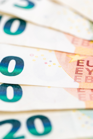 Notas de dez e vinte euros