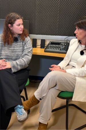 Mariana Santos (à esq) e Cláudia Seabra (à dir) 