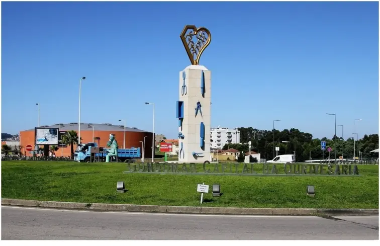 Imagem do centro de Gondomar