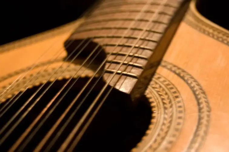 Guitarra portuguesa.