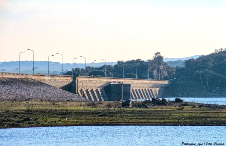 Barragem do Caia, em Elvas.