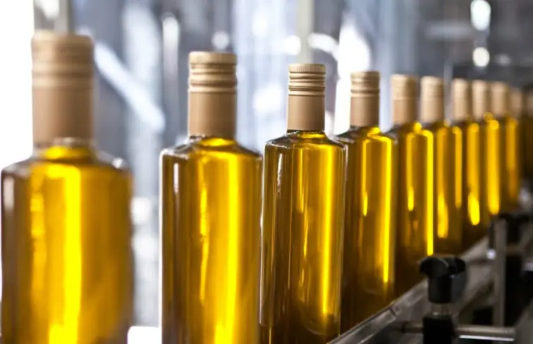 Garrafas de azeite
