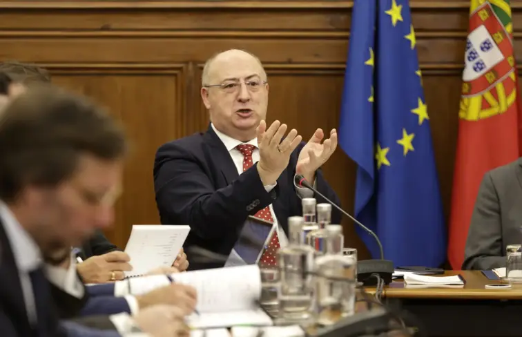 Ministro da Agricultura, José Manuel Fernandes, a ser ouvido numa comissão parlamentar.