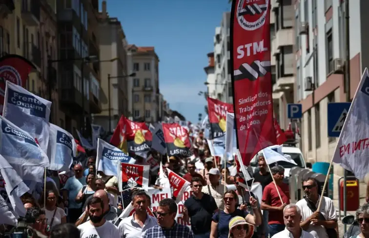 Manifestação da CGTP