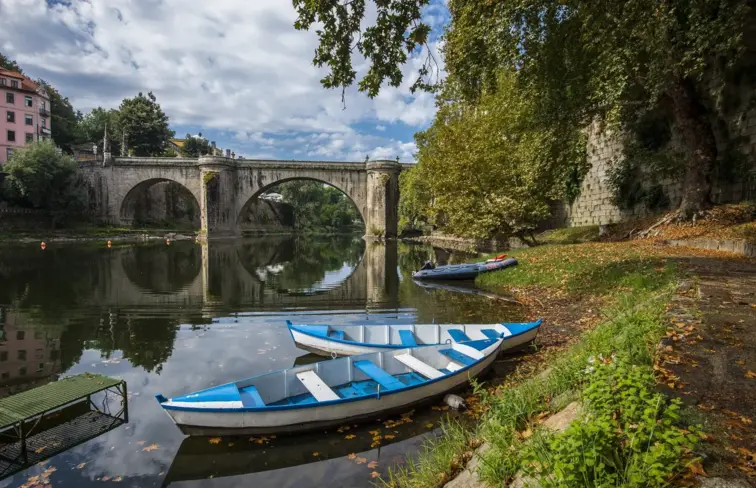 Ponte sobre o rio Tâmega, em Amarante