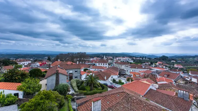 Fotografia das casas de Figueiró dos Vinhos