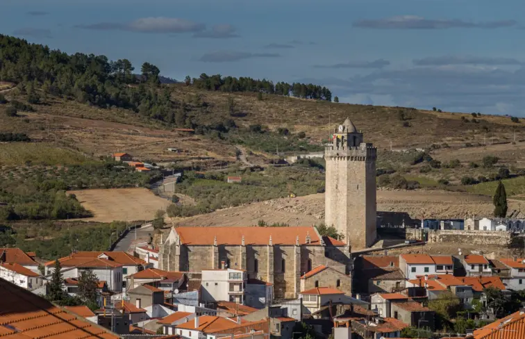 Imagem aérea do território de Freixo de Espada à Cinta