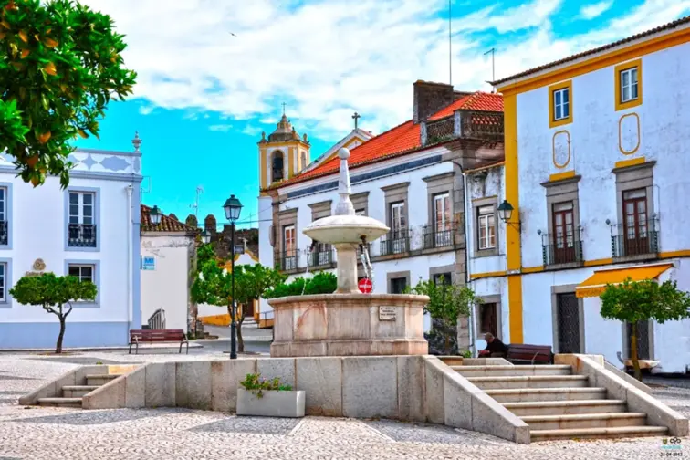 Imagem aérea de Monforte