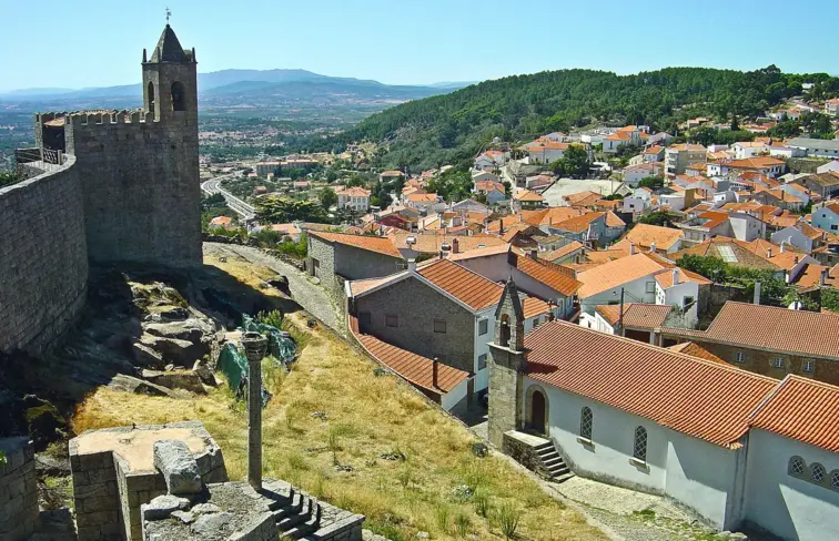 Vista aérea por Penamacor.