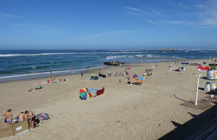 Praia de Moledo, em Caminha.