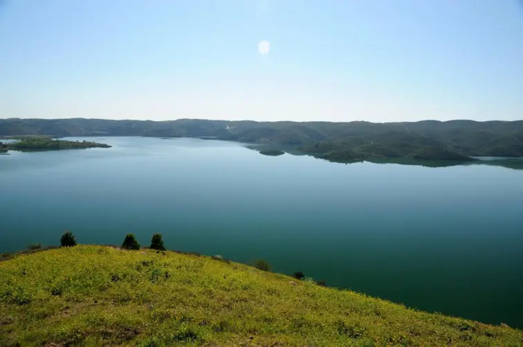 Barragem Odeleite em Castro Marim