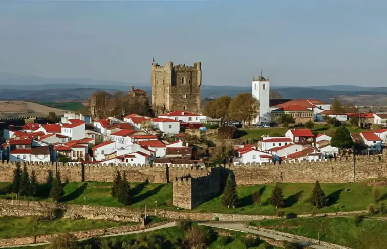 Vista sobre a cidade de Bragança