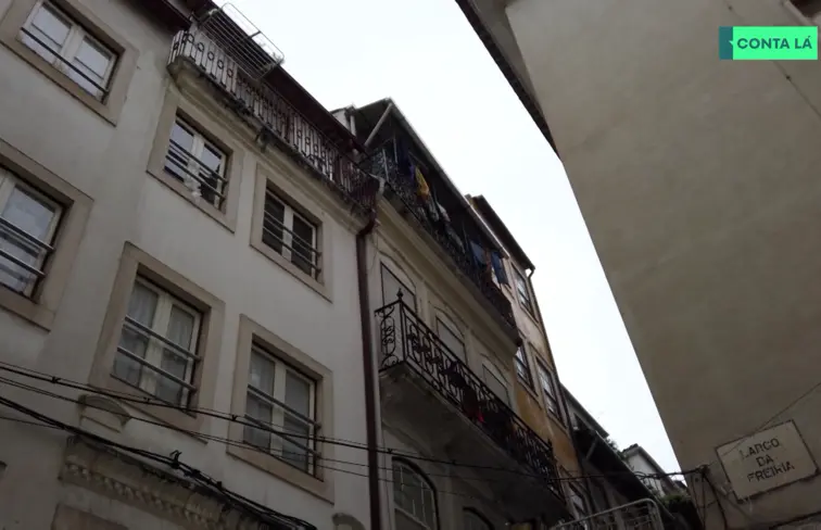 Prédios da baixa de Coimbra