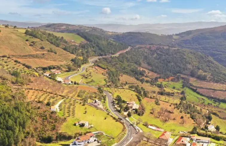 Vinhais imagem aérea