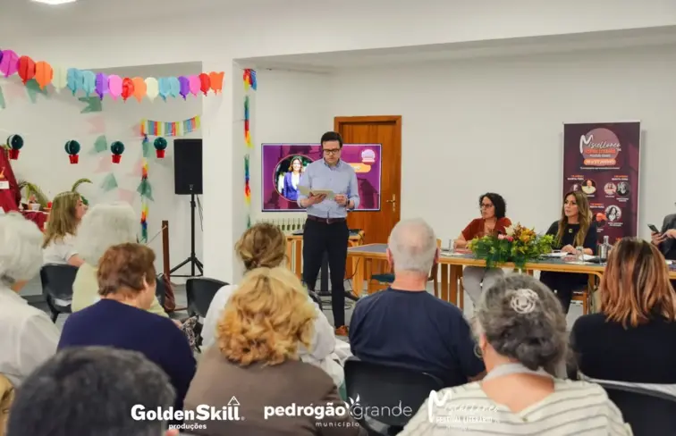Apresentação de livro no Festival Literário de pedrógão Grande.