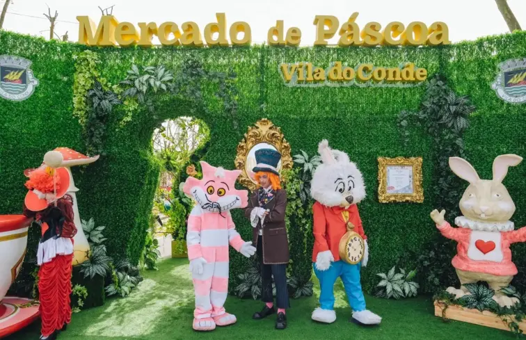 O Mercado de Páscoa Encantado.