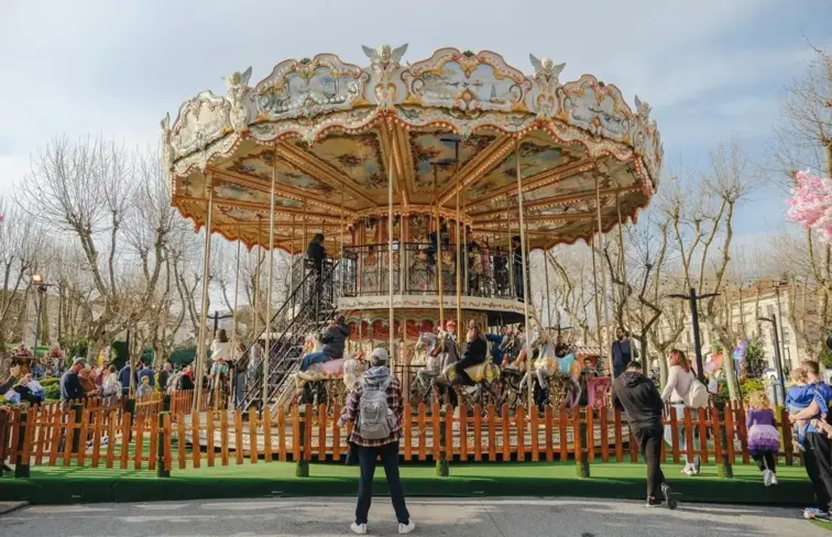 O Mercado de Páscoa Encantado.