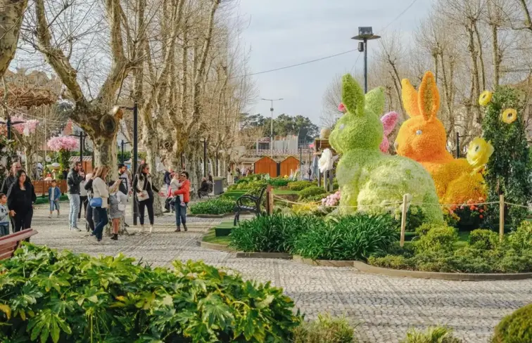 O Mercado de Páscoa Encantado.