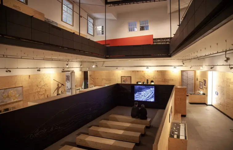 Interior do Museu do Douro.