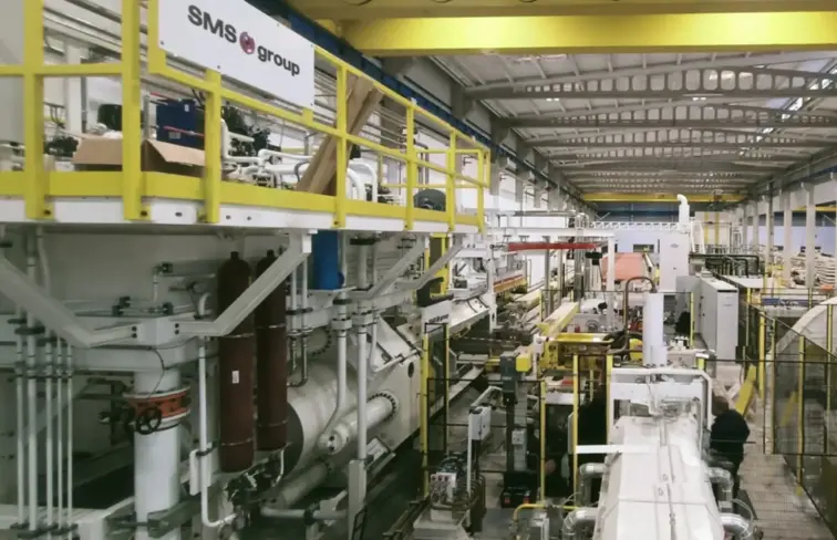 Interior da fábrica