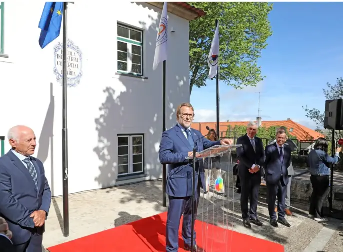 Luís Neves e Sérgio Costa, presidente da Câmara da Guarda