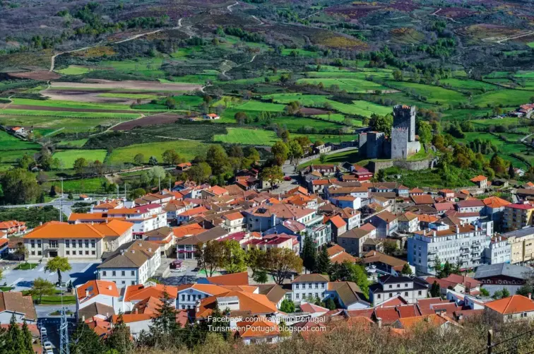 Vista de uma paisagem transmontana