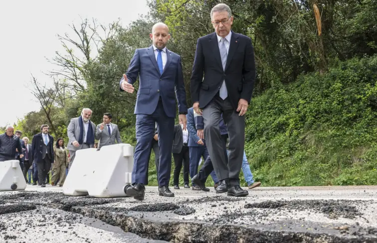 Seguro aproxima-se à rutura na estrada IC3. 