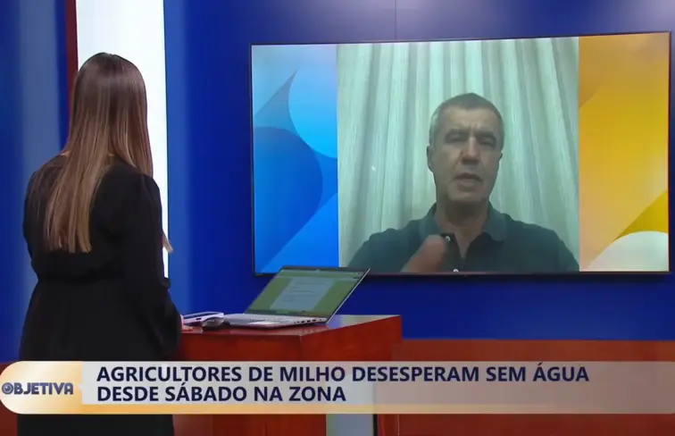 Frame da emissão da Objetiva.