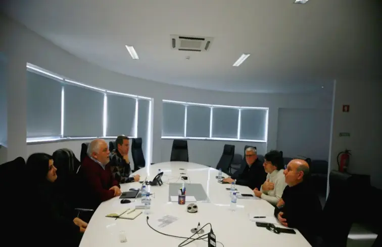Reunião entre conselho de administração da Unidade Local de Saúde (ULS) de Castelo Branco e o presidente da Câmara Municipal de Penamacor