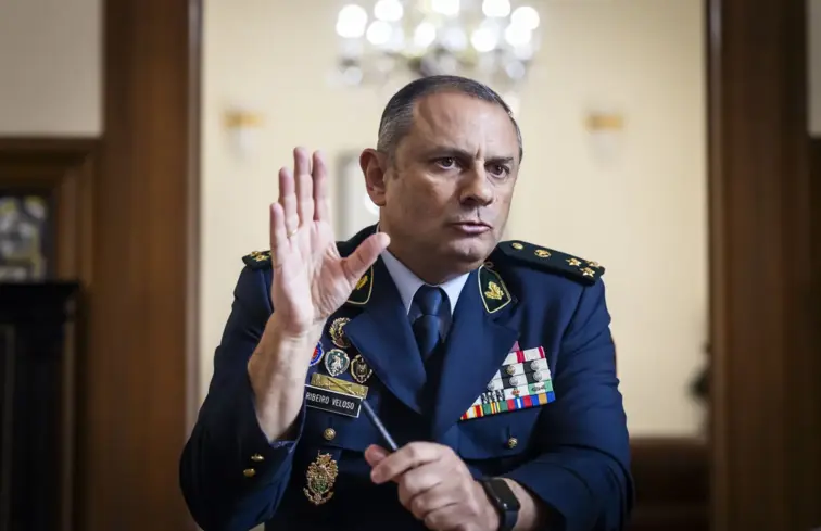 O comandante-geral da GNR, Rui Veloso.