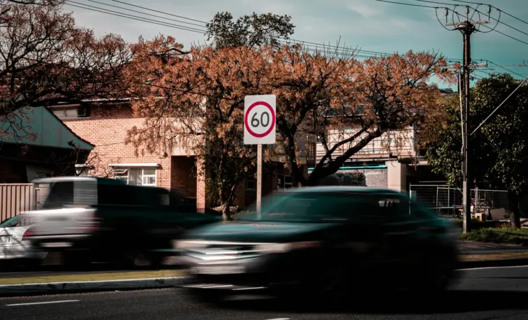 excesso de velocidade