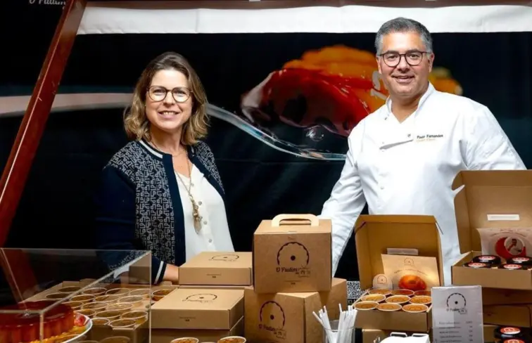 Paulo Fernandes, fundador da Domínio Culinário e do Pudim da Tv