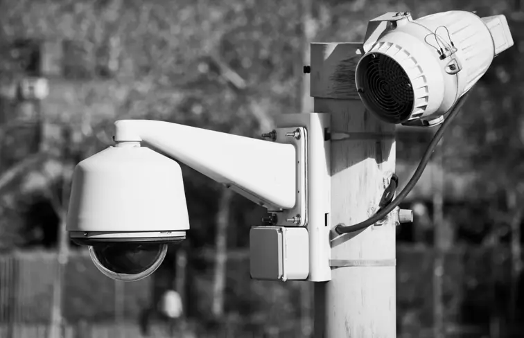 Câmara de videovigilância