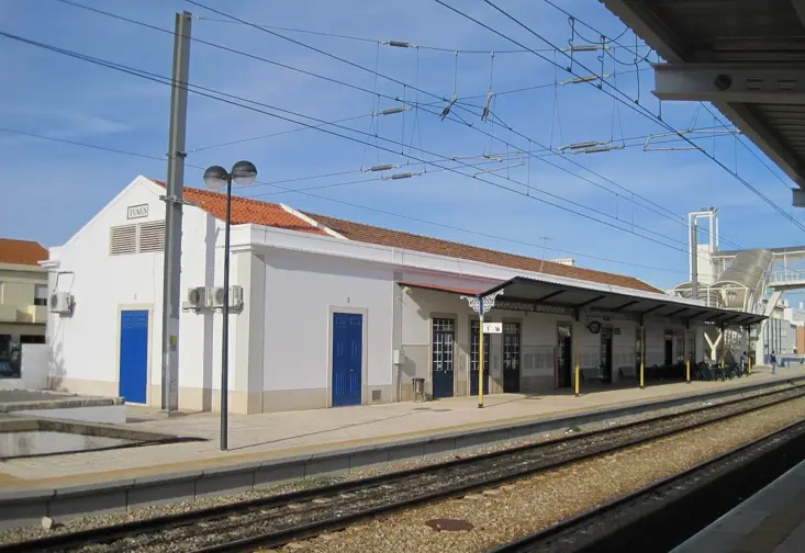 Estação de comboio de Tunes, concelho de Silves, no Algarve