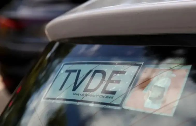 Cartão de identificação de condutor TVDE