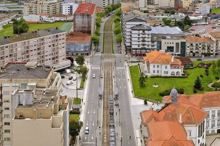 Avenida da República em Gaia
