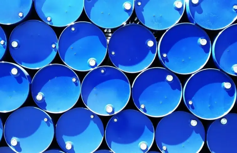 Imagem de barris de petróleo