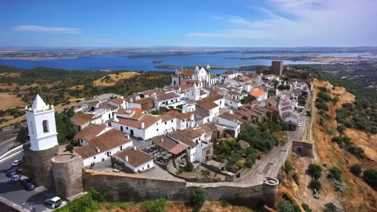 Vista aérea de Reguengos de Monsaraz