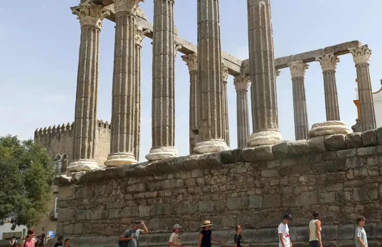 Templo Romano em Évora
